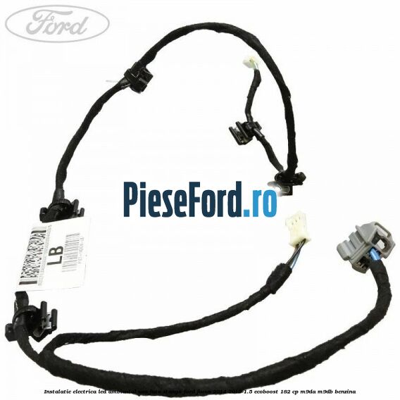 Instalatie electrica led ambiental usa fata stanga Ford Focus 2014-2018 1.5 EcoBoost 182 cp M9DA, M9DB benzina