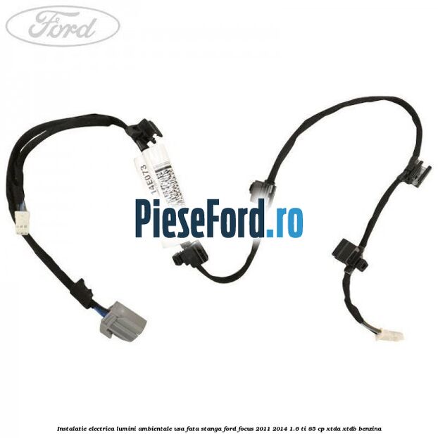 Instalatie electrica lumini ambientale usa fata stanga Ford Focus 2011-2014 1.6 Ti 85 cp XTDA, XTDB benzina