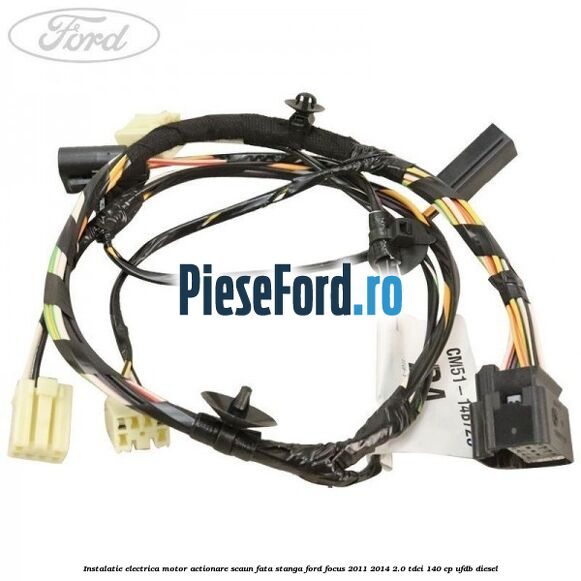 Instalatie electrica motor actionare scaun fata stanga Ford Focus 2011-2014 2.0 TDCi 140 cp UFDB diesel
