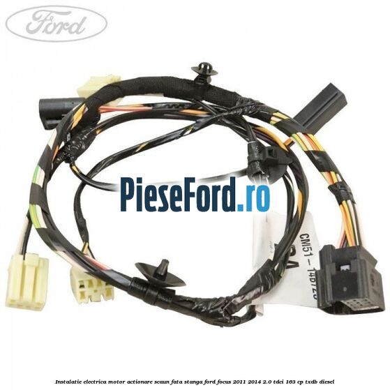 Instalatie electrica motor actionare scaun fata stanga Ford Focus 2011-2014 2.0 TDCi 163 cp TXDB diesel