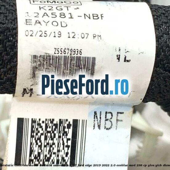 Instalatie electrica motor cu cutie automata 8F57 Ford Edge 2019-2022 2.0 EcoBlue AWD 238 cp YLCA, YLCB diesel