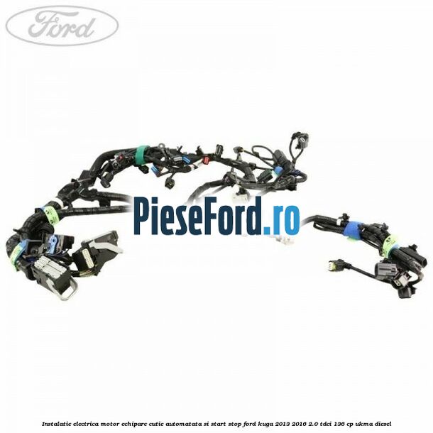 Instalatie electrica motor echipare cutie automatata si start stop Ford Kuga 2013-2016 2.0 TDCi 136 cp UKMA diesel