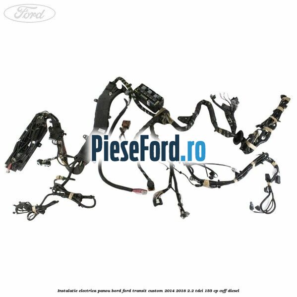 Instalatie electrica panou bord Ford Transit Custom 2014-2018 2.2 TDCi 155 cp Instalatie electrica panou bord Ford Transit Custom 2014-2018 2.2 TDCi 155 cp CVFF diesel