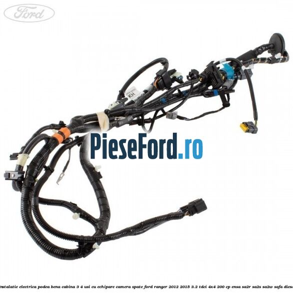 Instalatie electrica podea bena cabina 3/4 usi cu echipare camera spate Ford Ranger 2012-2015 3.2 TDCi 4x4 200 cp ENSA, SA2R, SA2S, SA2W, SAFA diesel