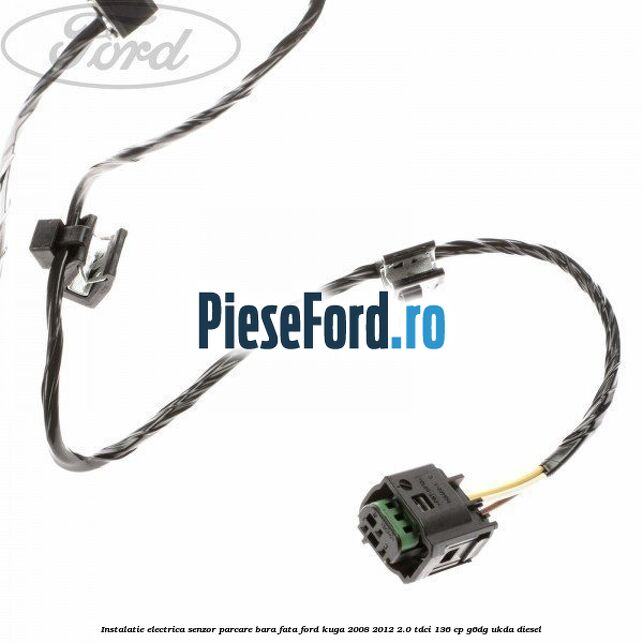Instalatie electrica senzor parcare bara fata Ford Kuga 2008-2012 2.0 TDCi 136 cp G6DG, UKDA diesel