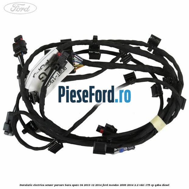 Instalatie electrica senzor parcare bara spate 04/2013-12/2014 Ford Mondeo 2008-2014 2.2 TDCi 175 cp Q4BA diesel