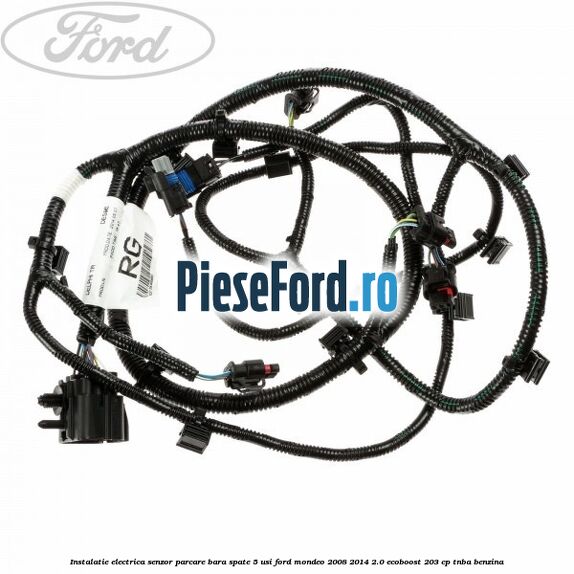 Instalatie electrica senzor parcare bara spate 5 usi Ford Mondeo 2008-2014 2.0 EcoBoost 203 cp TNBA benzina