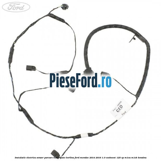 Instalatie electrica senzor parcare bara spate berlina Ford Mondeo 2014-2018 1.0 EcoBoost 125 cp Instalatie electrica senzor parcare bara spate berlina Ford Mondeo 2014-2018 1.0 EcoBoost 125 cp M1CA, M1CB benzina