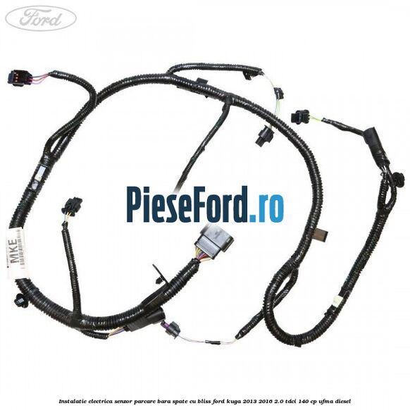 Instalatie electrica senzor parcare bara spate cu BLISS Ford Kuga 2013-2016 2.0 TDCi 140 cp UFMA diesel