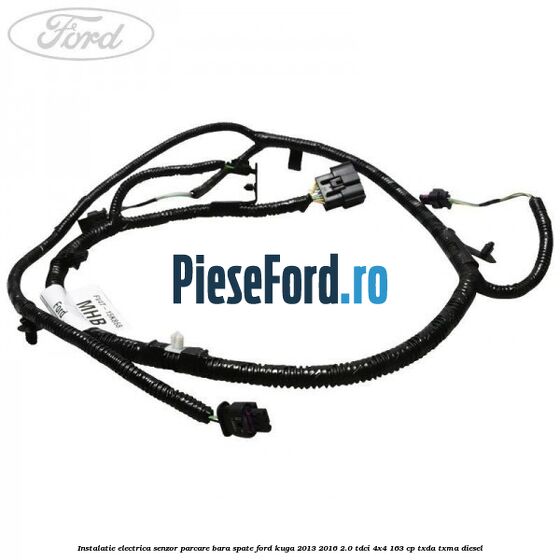 Instalatie electrica senzor parcare bara spate Ford Kuga 2013-2016 2.0 TDCi 4x4 163 cp TXDA, TXMA diesel