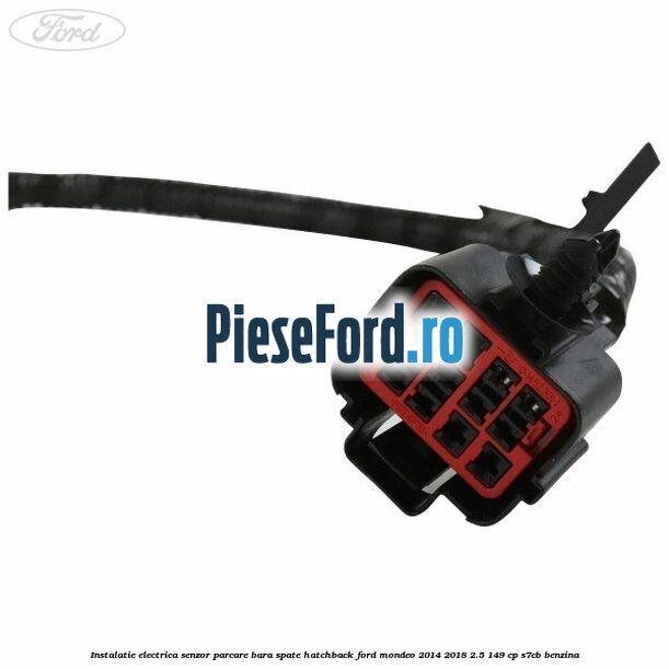 Instalatie electrica senzor parcare bara spate hatchback Ford Mondeo 2014-2018 2.5 149 cp S7CB benzina