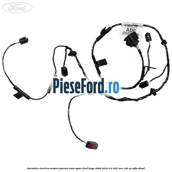 Instalatie electrica senzori parcare bara spate Ford Kuga 2008-2012 2.0 TDCI 4x4 140 cp UFDA diesel