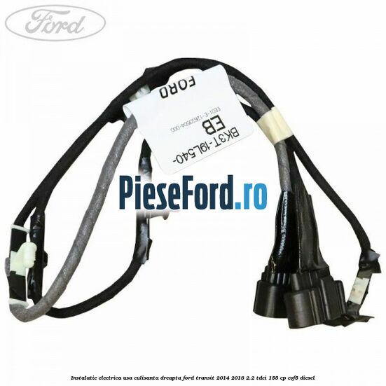 Instalatie electrica usa culisanta dreapta Ford Transit 2014-2018 2.2 TDCi 155 cp Instalatie electrica usa culisanta dreapta Ford Transit 2014-2018 2.2 TDCi 155 cp CVF5 diesel