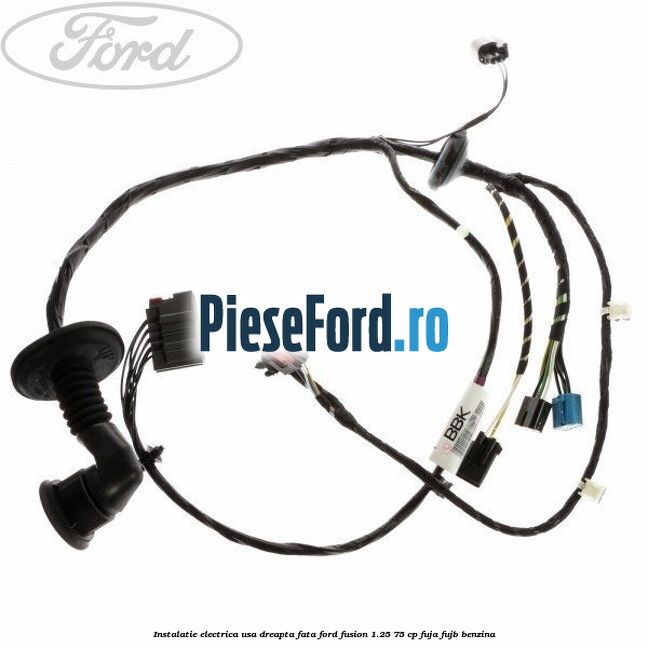 Instalatie electrica usa dreapta fata Ford Fusion 1.25 75 cp FUJA, FUJB benzina