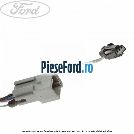 Instalatie electrica usa fata dreapta Ford C-Max 2007-2011 1.6 TDCi 90 cp Instalatie electrica usa fata dreapta Ford C-Max 2007-2011 1.6 TDCi 90 cp GPDA, HHDA, HHDB diesel