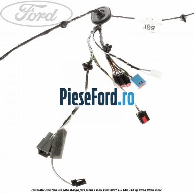 Instalatie electrica usa fata stanga Ford Focus C-Max 2003-2007 1.8 TDCi 115 cp KKDA, KKDB diesel