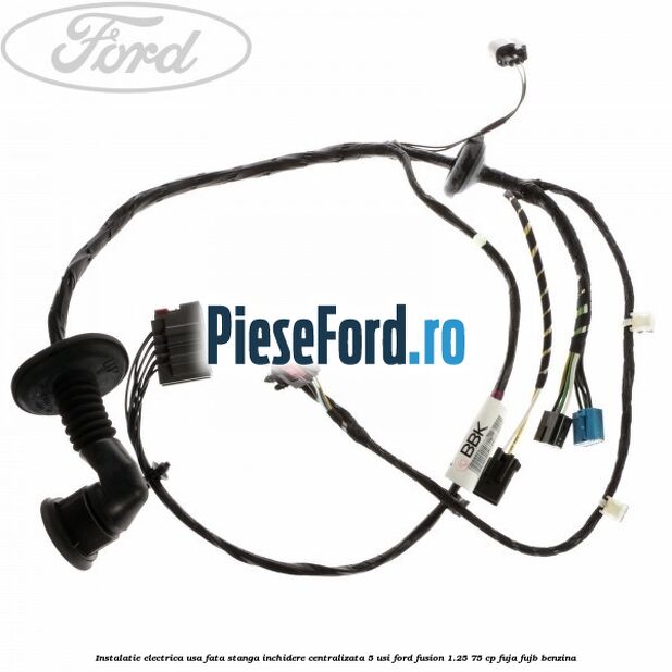 Instalatie electrica usa fata stanga inchidere centralizata 5 usi Ford Fusion 1.25 75 cp FUJA, FUJB benzina