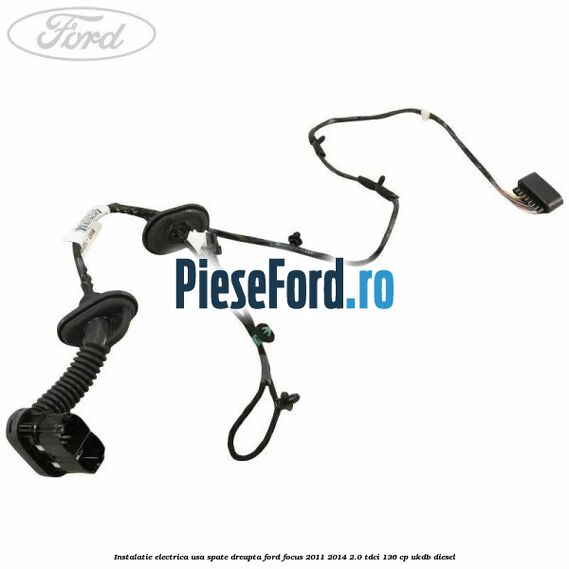Instalatie electrica usa spate dreapta Ford Focus 2011-2014 2.0 TDCi 136 cp UKDB diesel