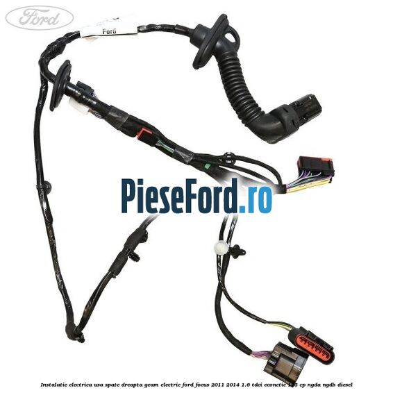 Instalatie electrica usa spate dreapta geam electric Ford Focus 2011-2014 1.6 TDCi ECOnetic 105 cp Instalatie electrica usa spate dreapta geam electric Ford Focus 2011-2014 1.6 TDCi ECOnetic 105 cp NGDA, NGDB diesel