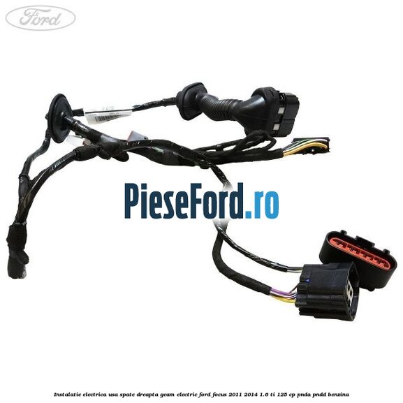 Instalatie electrica usa spate dreapta geam electric Ford Focus 2011-2014 1.6 Ti 125 cp PNDA, PNDD benzina