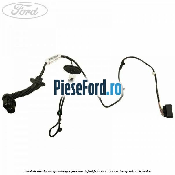 Instalatie electrica usa spate dreapta geam electric Ford Focus 2011-2014 1.6 Ti 85 cp XTDA, XTDB benzina