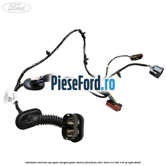 Instalatie electrica usa spate dreapta geam electric Ford Focus 2011-2014 2.0 TDCi 115 cp TYDA diesel