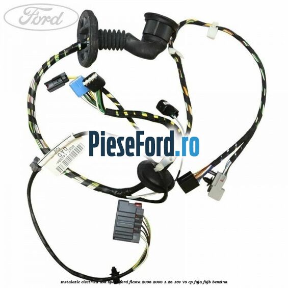Instalatie electrica usa spate Ford Fiesta 2005-2008 1.25 16V 75 cp FUJA, FUJB benzina