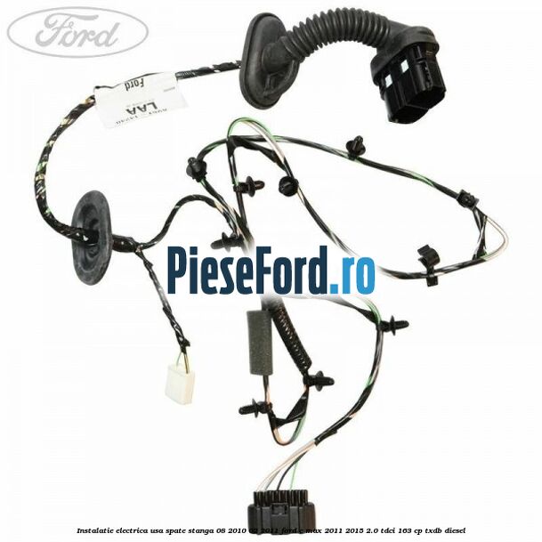 Instalatie electrica usa spate stanga 08/2010-02/2011 Ford C-Max 2011-2015 2.0 TDCi 163 cp TXDB diesel