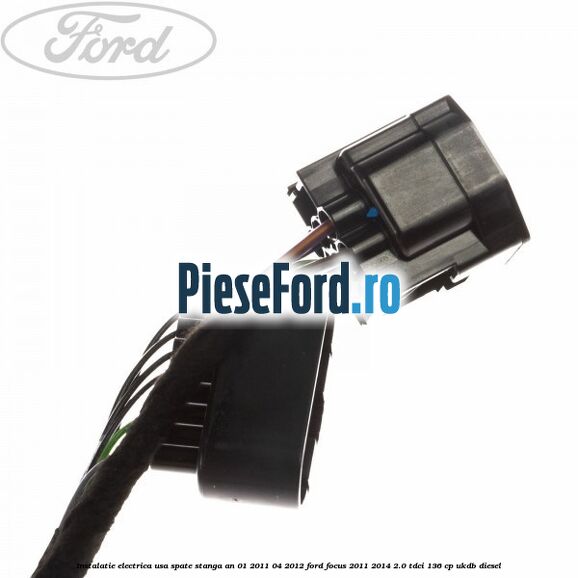 Instalatie electrica usa spate stanga an 01/2011-04/2012 Ford Focus 2011-2014 2.0 TDCi 136 cp UKDB diesel