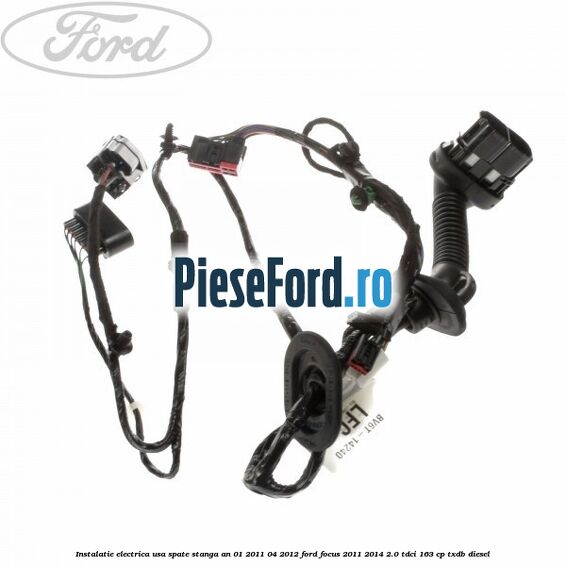 Instalatie electrica usa spate stanga an 01/2011-04/2012 Ford Focus 2011-2014 2.0 TDCi 163 cp TXDB diesel