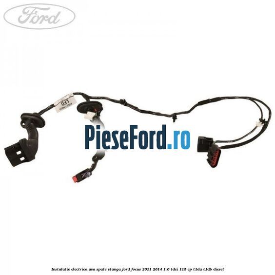 Instalatie electrica usa spate stanga Ford Focus 2011-2014 1.6 TDCi 115 cp T1DA, T1DB diesel