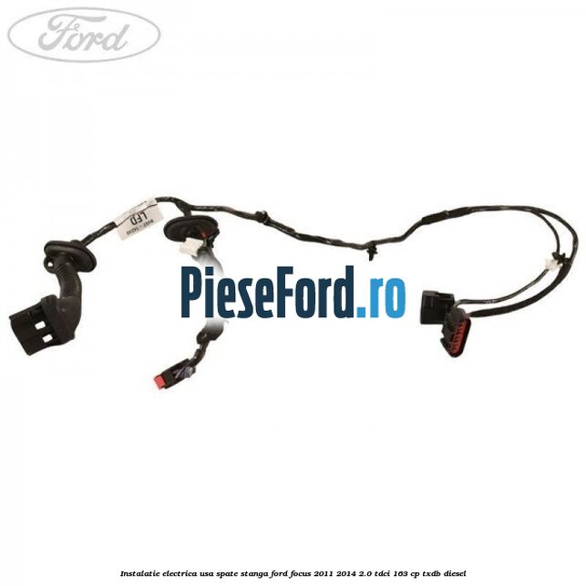 Instalatie electrica usa spate stanga Ford Focus 2011-2014 2.0 TDCi 163 cp TXDB diesel