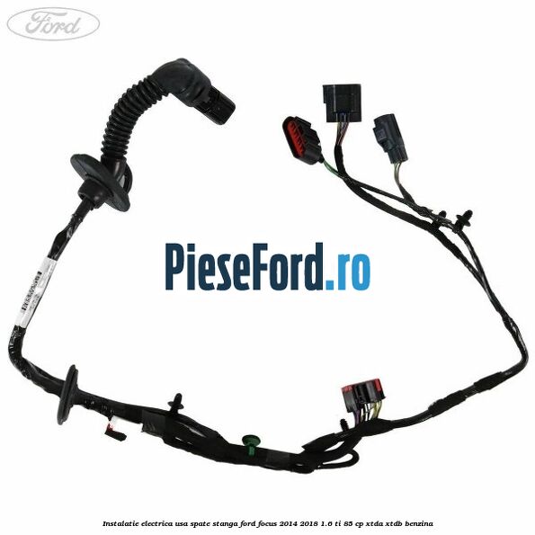Instalatie electrica usa spate stanga Ford Focus 2014-2018 1.6 Ti 85 cp XTDA, XTDB benzina