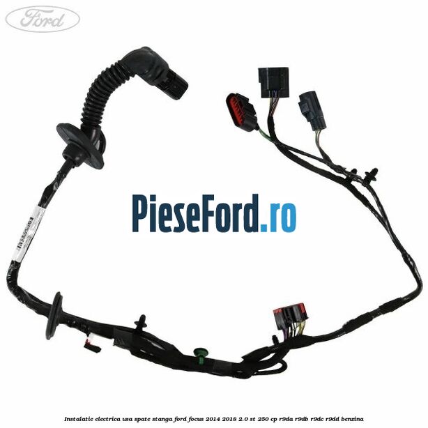 Instalatie electrica usa spate stanga Ford Focus 2014-2018 2.0 ST 250 cp R9DA, R9DB, R9DC, R9DD benzina