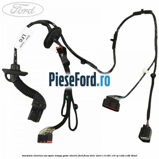 Instalatie electrica usa spate stanga geam electric Ford Focus 2011-2014 1.6 TDCi 115 cp T1DA, T1DB diesel