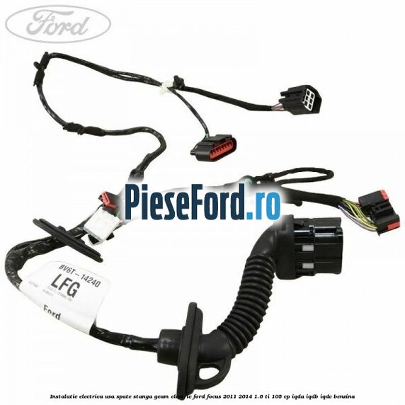 Instalatie electrica usa spate stanga geam electric Ford Focus 2011-2014 1.6 Ti 105 cp IQDA, IQDB, IQDC benzina