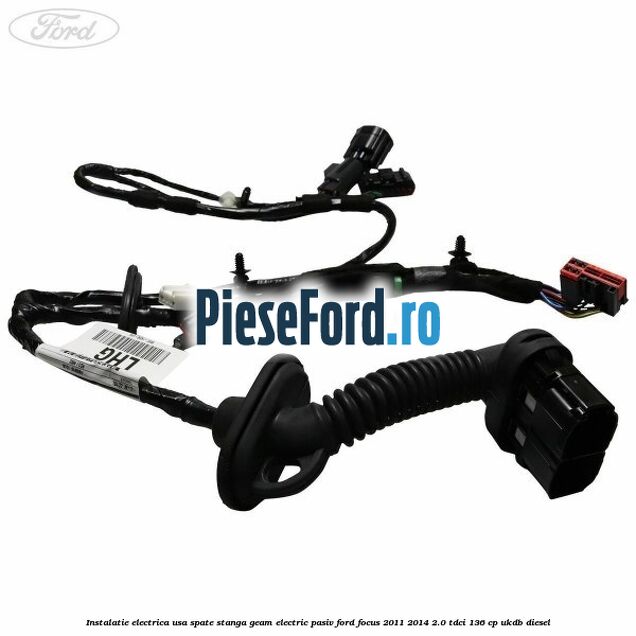 Instalatie electrica usa spate stanga geam electric pasiv Ford Focus 2011-2014 2.0 TDCi 136 cp UKDB diesel