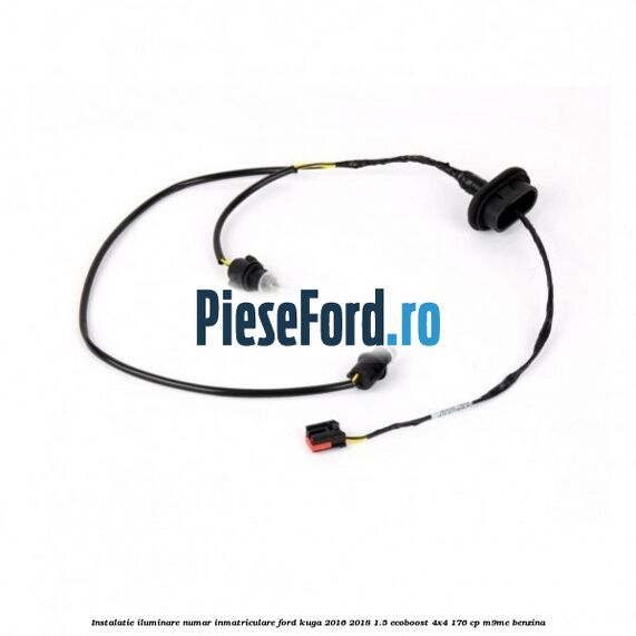 Instalatie iluminare numar inmatriculare Ford Kuga 2016-2018 1.5 EcoBoost 4x4 176 cp M9ME benzina