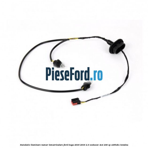Instalatie iluminare numar inmatriculare Ford Kuga 2016-2018 2.0 EcoBoost 4x4 230 cp C20HDTX benzina