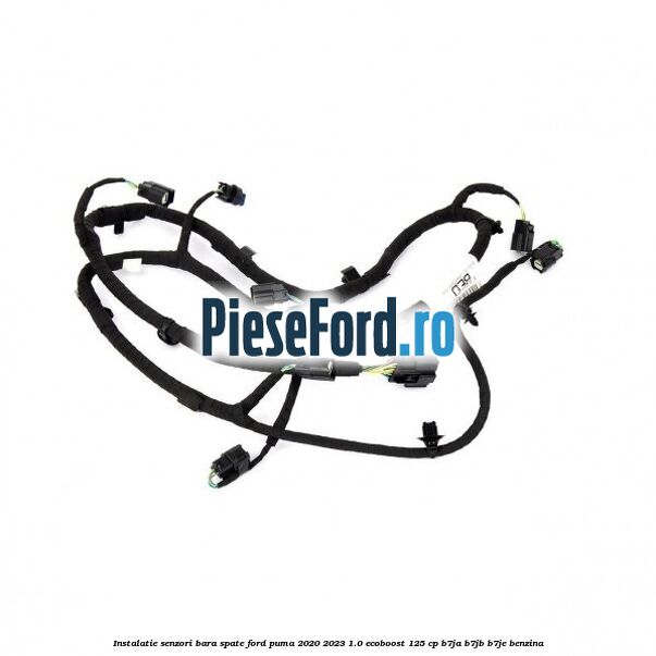 Instalatie senzori bara spate Ford Puma 2020-2023 1.0 EcoBoost 125 cp B7JA, B7JB, B7JE benzina