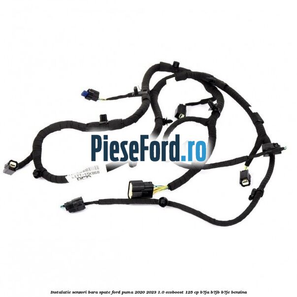 Instalatie senzori bara spate Ford Puma 2020-2023 1.0 EcoBoost 125 cp B7JA, B7JB, B7JE benzina