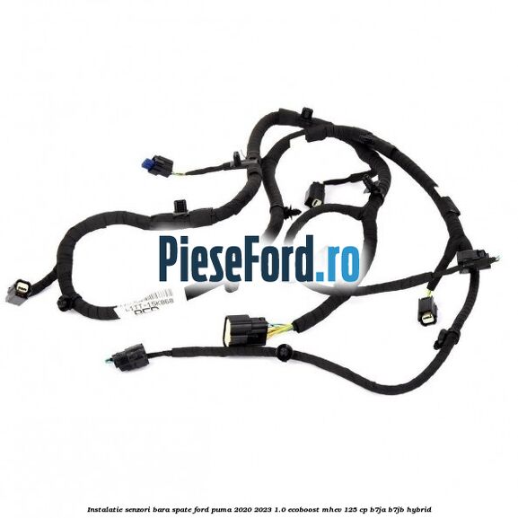 Instalatie senzori bara spate Ford Puma 2020-2023 1.0 EcoBoost mHEV 125 cp B7JA, B7JB Hybrid