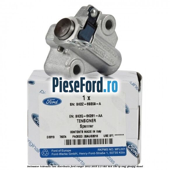 Intinzator hidraulic lant distributie Ford Ranger 2012-2015 2.2 TDCi 4x4 150 cp ENQJ, GBVAJQJ diesel