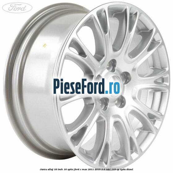 Janta aliaj 16 inch, 10 spite Ford C-Max 2011-2015 2.0 TDCi 115 cp TYDA diesel