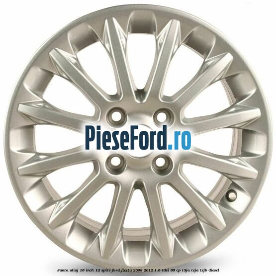 Janta aliaj 16 inch, 12 spite Ford Fiesta 2008-2012 1.6 TDCi 95 cp Janta aliaj 16 inch, 12 spite Ford Fiesta 2008-2012 1.6 TDCi 95 cp T3JA, TZJA, TZJB diesel