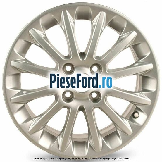 Janta aliaj 16 inch, 12 spite Ford Fiesta 2013-2017 1.5 TDCi 75 cp Janta aliaj 16 inch, 12 spite Ford Fiesta 2013-2017 1.5 TDCi 75 cp UGJC, XUJA, XUJB diesel