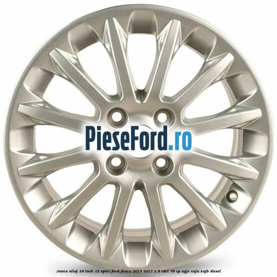 Janta aliaj 16 inch, 12 spite Ford Fiesta 2013-2017 1.5 TDCi 75 cp Janta aliaj 16 inch, 12 spite Ford Fiesta 2013-2017 1.5 TDCi 75 cp UGJC, XUJA, XUJB diesel