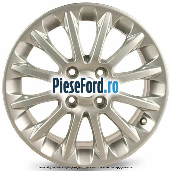 Janta aliaj 16 inch, 12 spite Ford Fiesta 2013-2017 1.6 ST 200 200 cp JTJC benzina