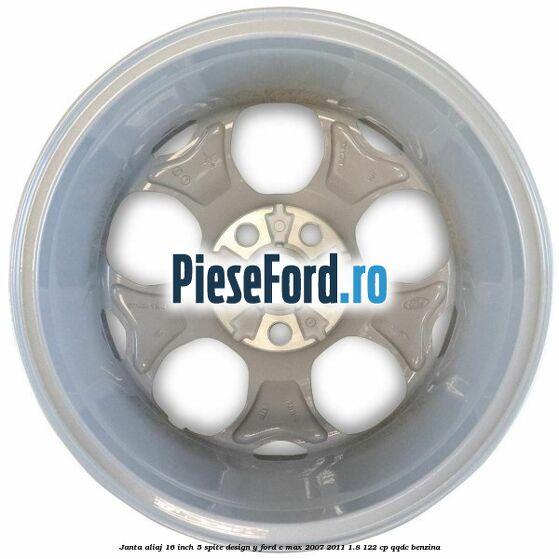 Janta aliaj 16 inch, 5 spite, design Y Ford C-Max 2007-2011 1.8 122 cp Janta aliaj 16 inch, 5 spite, design Y Ford C-Max 2007-2011 1.8 122 cp QQDC benzina