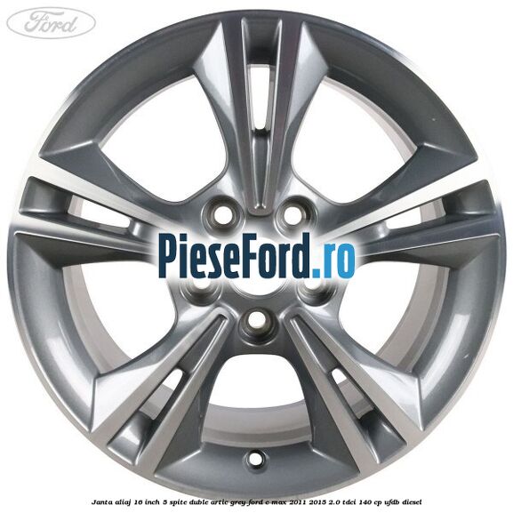 Janta aliaj 16 inch, 5 spite duble artic grey Ford C-Max 2011-2015 2.0 TDCi 140 cp Janta aliaj 16 inch, 5 spite duble artic grey Ford C-Max 2011-2015 2.0 TDCi 140 cp UFDB diesel